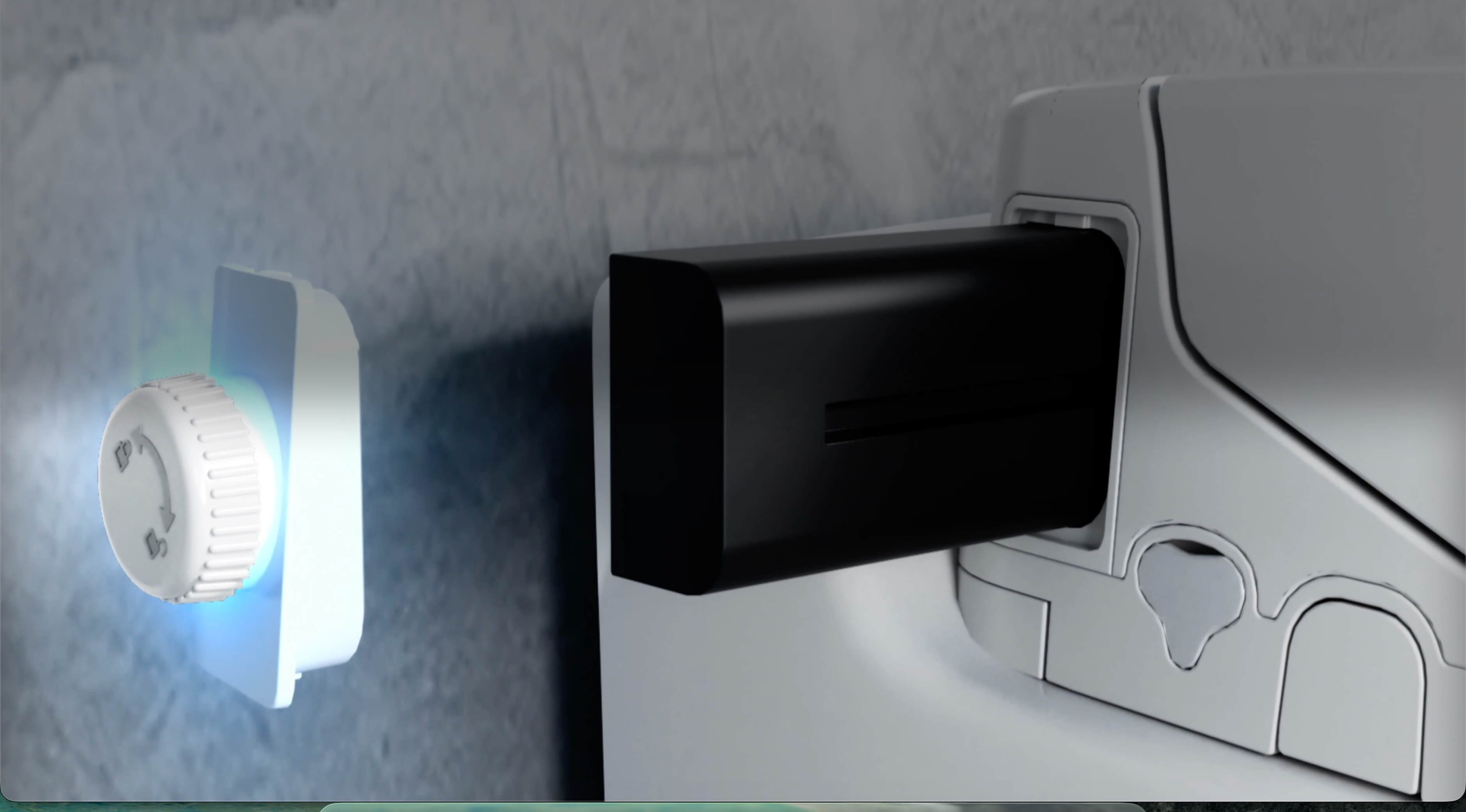 Battery or direct power