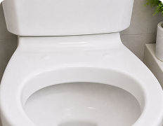 No fixing plate space on bowl